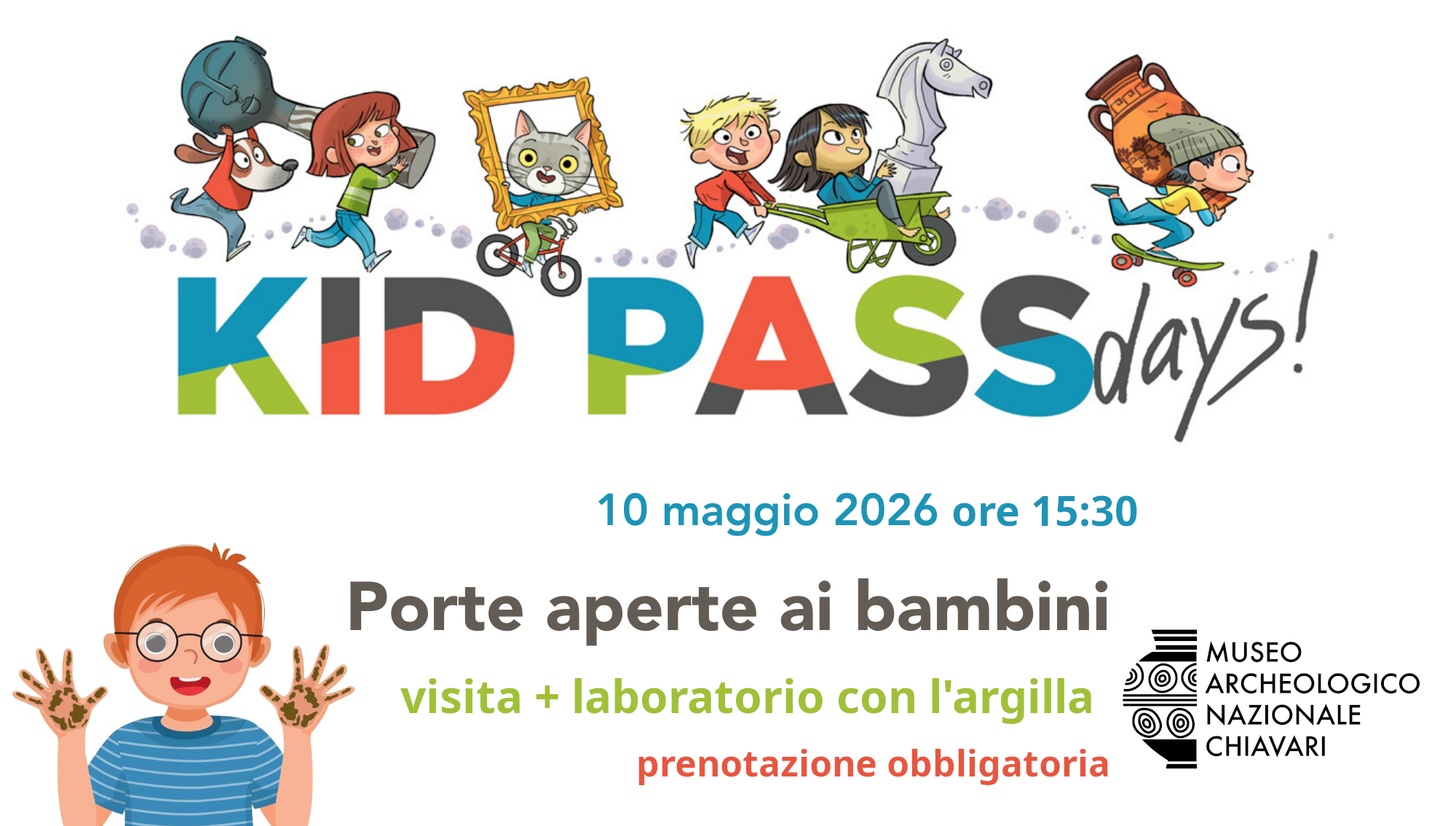 Kidd Pass Days al museo archeologico di Chiavari!