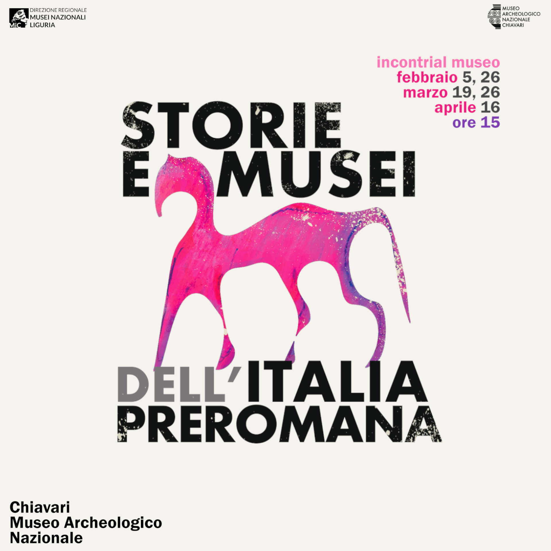 Storie e Musei dell’Italia preromana