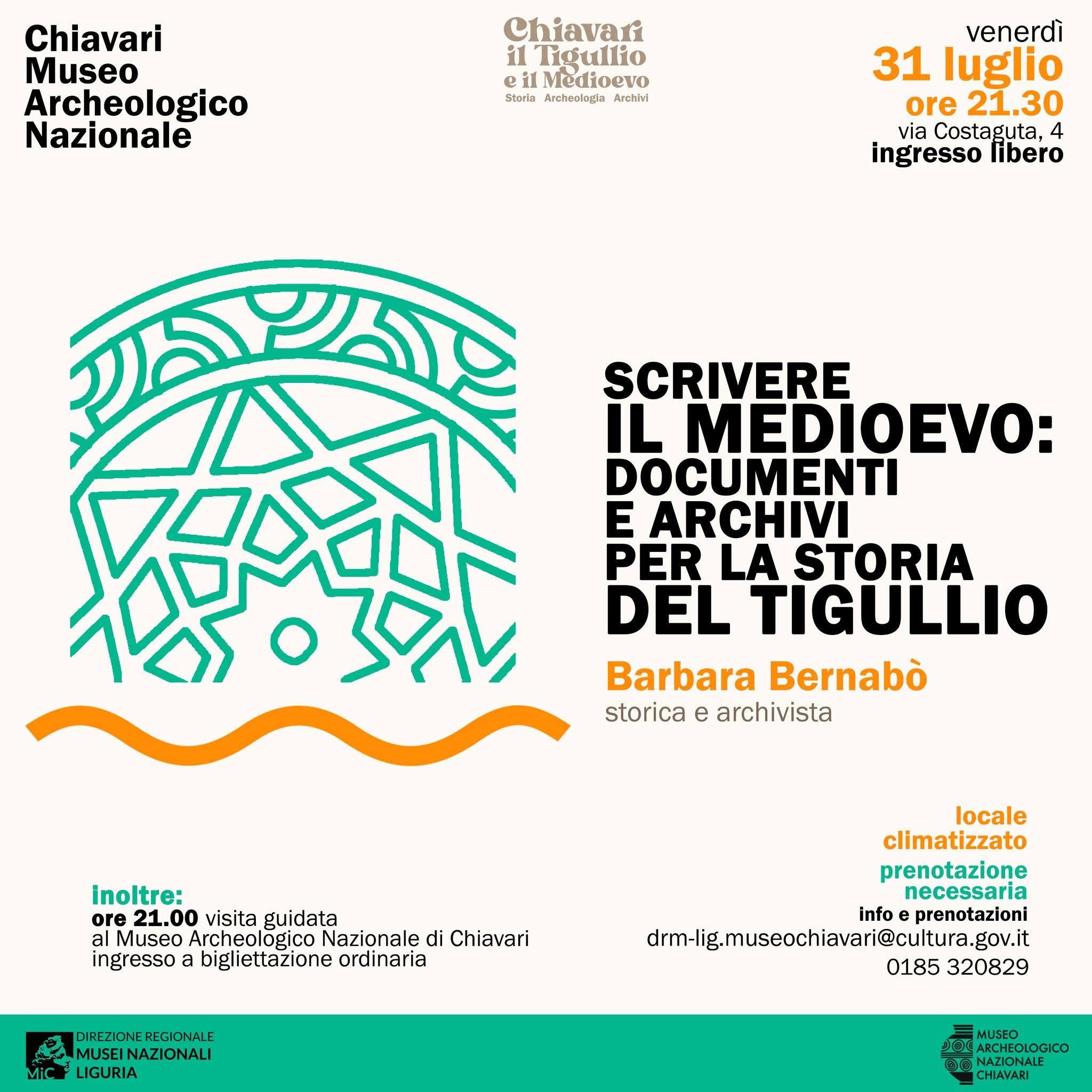 Chiavari, il Tigullio e il Medioevo. Storia, Archeologia, Archivi